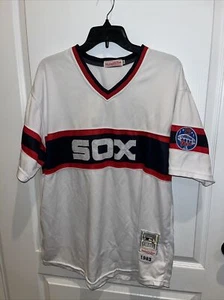 Chicago White Sox Mitchell & Ness Cooperstown Collection Jersey Mens Size 54 EUC - Picture 1 of 5