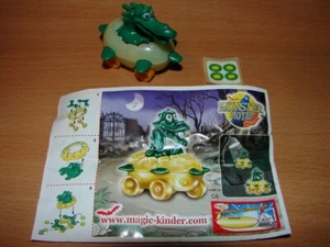 KINDER C-6 C6 MONSTER HOTEL DRAGOX + STICKERS + BPZ NEUTRAL - Imagen 1 de 1
