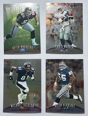 1998 Topps Finest Football - No Coating Parallel - Complete Your Set - Image 1 of 4