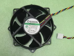 Sunon MagLev KDE1209PTVX 90 mm/80 mm x 25 mm CPU runder Kühllüfter 4,4 W 4-polig B21 - Bild 1 von 2