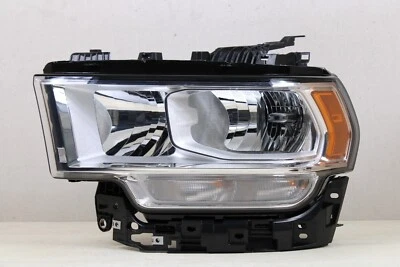 Nice! 2019-2024 Dodge Ram 2500 3500 Left LH Driver Chrome Halogen Headlight DEPO - Image 1 of 4