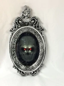 Halloween Gothic Animated Spooky Mirror Lights Sound Party Prop Decoration - Picture 1 of 5