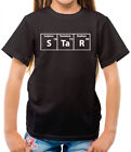 Star Periodic Table   Kids T Shirt   Science   Scientist   Element   Astronomy