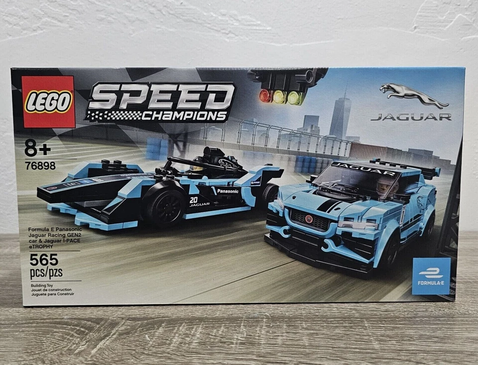 Lego Speed Champions: Formula E Panasonic Jaguar Racing  NEW *SIB* RETIRED 76898 - Image 1 of 4