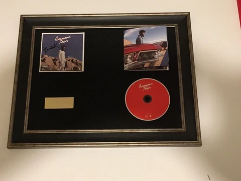 PERSONALLY SIGNED/AUTOGRAPHED KHALID - AMERICAN TEEN FRAMED CD PRESENTATION Cover