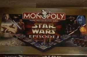 STAR WARS Episode 1 Collectors Edition MONOPOLY 3-D BOARDGAME Complete - Picture 1 of 2