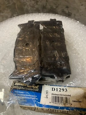 Pastillas de freno delanteras Bendix CQ D 1293 Premium cerámica 2013-2018 Lexus ES 300H Foto 1 de 4