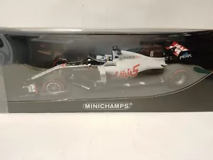 Minichamps Haas F1 VF-20 #8 Romain Grosjean Bahrain GP 2020 1/18 110201508 - Foto 1 di 3