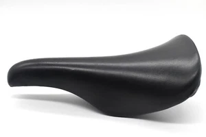 Laser Supercorsa • Selle San Marco • Vintage Road Bike Black Leather Saddle - Picture 1 of 6