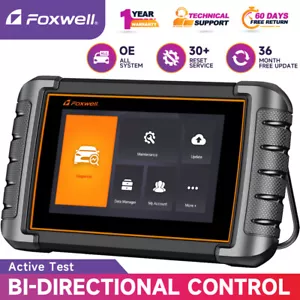 Foxwell NT809 Active Test All System OBD2 Scanner Diagnostic Tool ABS SAS Engine - Picture 1 of 10