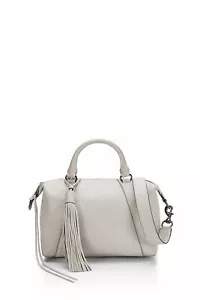 Rebecca Minkoff Small Isobel Putty Leather Satchel - Foto 1 di 4