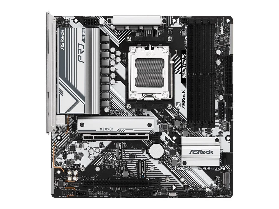 ASRock B650M Pro RS AM5 AMD Motherboard - 90-MXBLP0-A0UAYZ