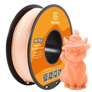 Filamento para impresora 3D Geeetech HS-PLA 1 KG 1,75 mm color piel impresión de alta velocidad PLA - Imagen 1 de 9