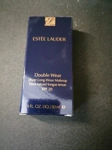 Estee Lauder Double Wear Sheer Long-Wear Makeup SPF20 1W1 BONE NEW IN BOX - Picture 1 of 2