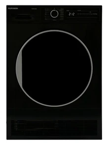 Telefunken T-K8-10-B Trockner 8kg Kondenstrockner 15 Programme Schwarz gebraucht - Bild 1 von 8