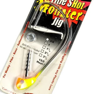 FIN TECH Title Shot Monster Jig Head Bullet unkrautfrei Stand Up 1oz 15/0 - ORANGE - Bild 1 von 7