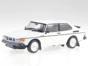 Saab 99 Turbo prototype 1977 white diecast model car 3898034 Atlas 1:43 - Picture 1 of 4