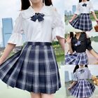 Summer Short Sleeve Tops Girls Student Lolita Style Collar Shirts White/Black