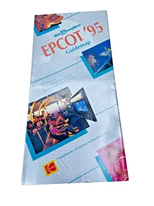 Walt Disney World EPCOT '95 Guidemap - Picture 1 of 8