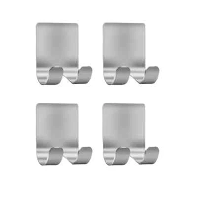 Handtuchhalter selbstklebend Handtuchhaken ohne bohren Edelstahl 4 stück - Bild 1 von 4