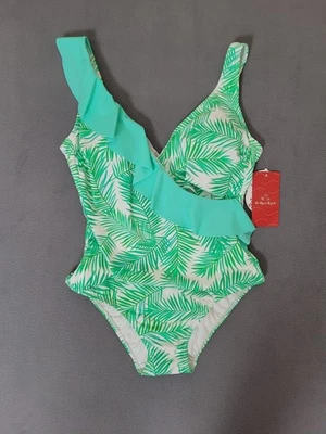 Traje de baño de una pieza con volantes As Rose para niñas jóvenes UPF50 XSMALL  Foto 1 de 4