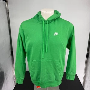 Nike Sportswear Club Fleece Hoodie in Green - Picture 1 of 3