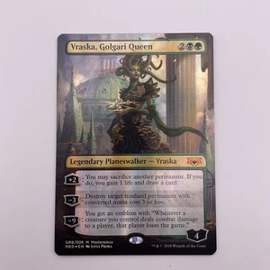 1xMTG Vraska, Golgari Queen-Guilds of Ravnica Mythic Edition-LP Foil - Picture 1 of 7