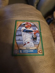 2021 Topps Gypsy Queen Nick Castellanos Green Border Parallel #140 - Reds - Picture 1 of 2