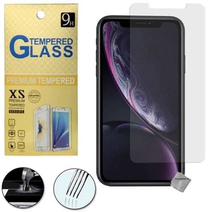 Film de protection vitre verre trempe transparent pour Apple iPhone XR - Photo 1 sur 1
