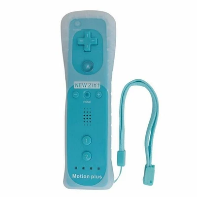 Built In Motion Plus Remote Controller For Nintendo Wii & Wii U Wiimote Nunchuck - Image 1 of 4