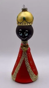 VTG Mouth-Blown Soffieria De Carlini Glass Ornament, ONE OF THE THREE WISEMEN ** - Picture 1 of 10