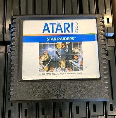 Star Raiders Atari 5200 Cartridge Tested 1982 - Image 1 of 3