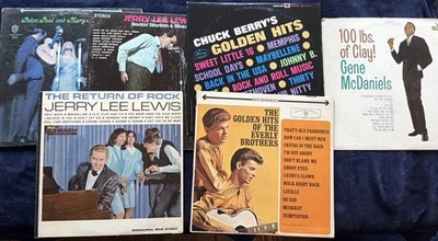 THE GOLDEN HITS OF THE EVERLY BROTHERS LP 12" VINYL Jerry Lee Lewis Chuck Berry Foto 1 de 4