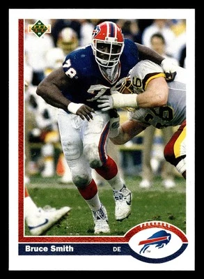 Bruce Smith 1991 Upper Deck #174 Buffalo Bills FOOTBALL *081 - Image 1 of 2
