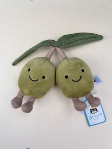 Jellycat Amuseables Olives-BNWT-100% Authentic - Picture 1 of 2