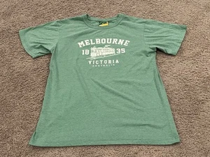 Camiseta Australia Melbourne Verde Mediana Viaje Turista - Imagen 1 de 6