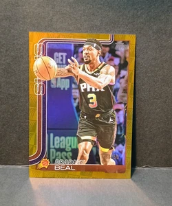 2025-26 Topps Basketball Bradley Beal Season Tip Off Gold Foil /50 Suns - Bild 1 von 2