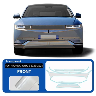 For Hyundai IONIQ 5 2022-2024 Front Bumper PreCut PPF Paint Protection Film - Image 1 of 4