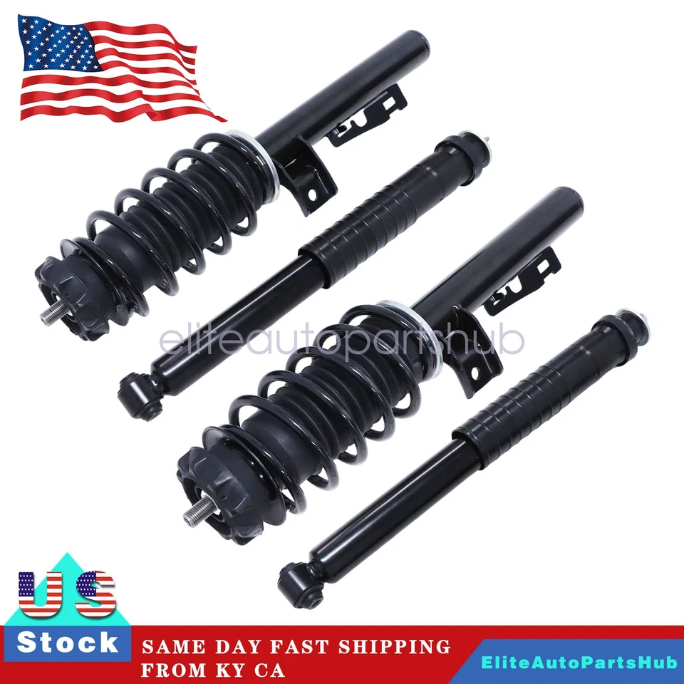 4X Amortiguadores delanteros traseros izquierdo derecho puntales para Smart Fortwo W451 2008-2016 Foto 1 de 4