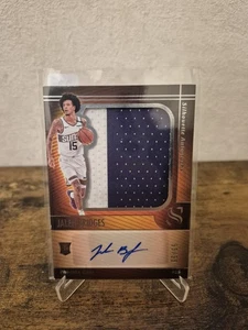 Panini Silhouette 2024-25 Jalen Bridges /99 Rookie RC Auto Patch #SIL-BRG - Bild 1 von 2