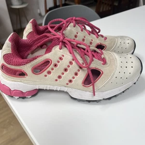 Adidas Climacool Adiprene Traxion Golf Shoes. Beige Pink Mix. Ladies UK Size 5.5 - Picture 1 of 8