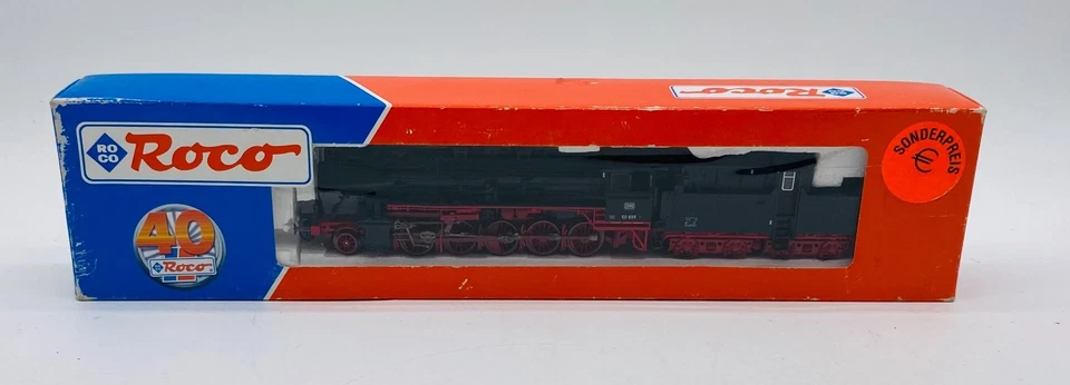 ROCO Digital 69288 Decapod Br 50 DB BO Steam Locomotive & Tender Black HO Scale - Image 1 of 4