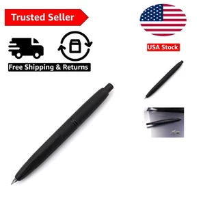 Vanishing Point Retractable Fountain Pen - Matte Black, Medium Nib, Blue Ink - Picture 1 of 4