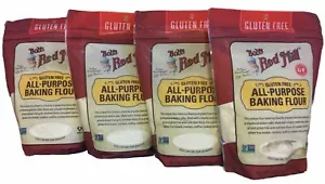 Pack of 4 Bob's Red Mill Gluten Free All-Purpose Baking Flour 22 oz - Picture 1 of 1