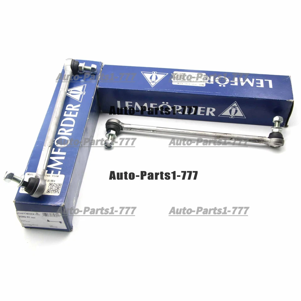 Barra estabilizadora delantera izquierda+derecha genuina enlace para BMW 325i 335is l6 GAS DOHC Foto 1 de 3