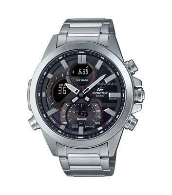 Orologio Uomo CASIO EDIFICE ECB-30D-1AEF Chrono Bracciale Acciaio Nero Bluetooth - Immagine 1 di 4