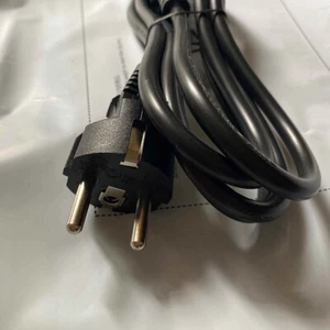 1pcs For CAB-9K10A-EU CAB-TA-EU Notched Power Cord Europe Plug - Afbeelding 1 van 3