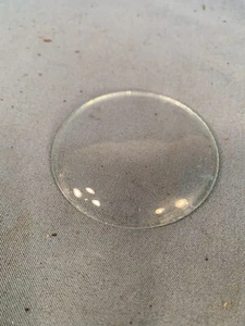 Vintage 2&13/16" Round Convex Clock Glass Bezel - Picture 1 of 3