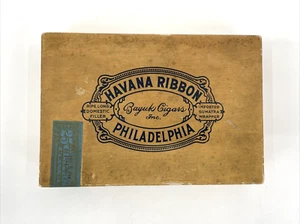 Caja de cigarros Havana Ribbon vintage - Imagen 1 de 13