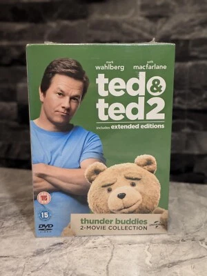 Ted And Ted 2 DVD Box Set Thunder Buddies Mark Wahlberg Seth Macfarlane  - Image 1 of 2